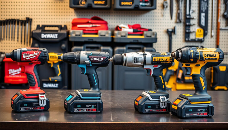 Milwaukee Schlagschrauber: Vergleich mit Makita, Bosch & DeWalt