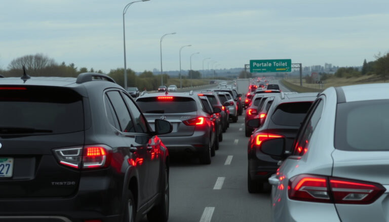Verkehrsstau: Was tun bei Stau, Toilettennot und Rekordstaus